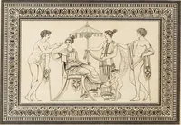 Picture 62 of 64 from Outlines from the figures and compositions upon the Greek, Roman, and Etruscan vases of the late Sir William Hamilton; with engraved borders (1804), leaf 191