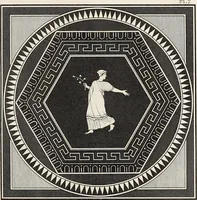 An illustration from Outlines from the figures and compositions upon the Greek, Roman, and Etruscan vases of the late Sir William Hamilton; with engraved borders (1804)