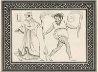 Picture 9 of 64 from Outlines from the figures and compositions upon the Greek, Roman, and Etruscan vases of the late Sir William Hamilton; with engraved borders (1804), leaf 44