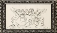 An illustration from Outlines from the figures and compositions upon the Greek, Roman, and Etruscan vases of the late Sir William Hamilton; with engraved borders (1804)