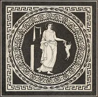 Picture 16 of 64 from Outlines from the figures and compositions upon the Greek, Roman, and Etruscan vases of the late Sir William Hamilton; with engraved borders (1804), leaf 63