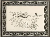 An illustration from Outlines from the figures and compositions upon the Greek, Roman, and Etruscan vases of the late Sir William Hamilton; with engraved borders (1804)