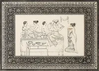 Picture 22 of 64 from Outlines from the figures and compositions upon the Greek, Roman, and Etruscan vases of the late Sir William Hamilton; with engraved borders (1804), leaf 79