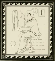 Picture 34 of 65 from Outlines from the figures and compositions upon the Greek, Roman, and Etruscan vases of the late Sir William Hamilton with engraved borders (1804), leaf 113