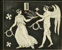 An illustration from Outlines from the figures and compositions upon the Greek, Roman, and Etruscan vases of the late Sir William Hamilton with engraved borders (1804)