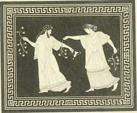 An illustration from Outlines from the figures and compositions upon the Greek, Roman, and Etruscan vases of the late Sir William Hamilton with engraved borders (1804)