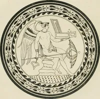 An illustration from Outlines from the figures and compositions upon the Greek, Roman, and Etruscan vases of the late Sir William Hamilton with engraved borders (1804)