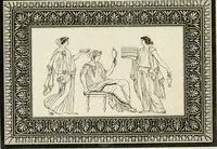 An illustration from Outlines from the figures and compositions upon the Greek, Roman, and Etruscan vases of the late Sir William Hamilton with engraved borders (1804)