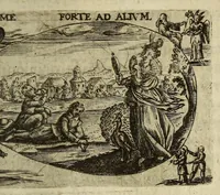 An illustration from Ova paschalia sacro emblemate (1635)