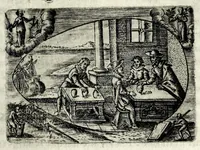 An illustration from Ova Paschalia sacro emblemate inscripta descriptaq[ue] (1635)