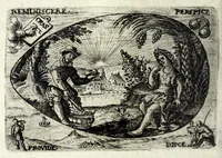Picture 17 of 57 from Ova Paschalia sacro emblemate inscripta descriptaq[ue] (1635), leaf 198