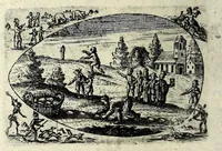 An illustration from Ova Paschalia sacro emblemate inscripta descriptaq[ue] (1635)