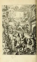 Picture 6 of 16 from Ovid's Metamorphosis : Englished, mythologiz'd, and represented in figures. An essay to the translation of Virgil's Æneis (1632), leaf 179