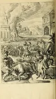 An illustration from Ovid's Metamorphosis : Englished, mythologiz'd, and represented in figures. An essay to the translation of Virgil's Æneis (1632)