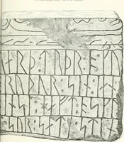 An illustration from De danske runemindesmaerker, forklarede (1864)