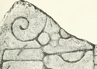 An illustration from De danske runemindesmaerker, forklarede (1864)