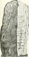An illustration from De danske runemindesmaerker, forklarede (1864)