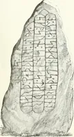 An illustration from De danske runemindesmaerker, forklarede (1864)