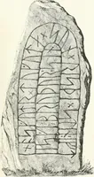 Picture 61 of 91 from De danske runemindesmaerker, forklarede (1864), leaf 150