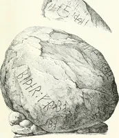 An illustration from De danske runemindesmaerker, forklarede (1864)