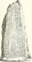 Picture 79 of 91 from De danske runemindesmaerker, forklarede (1864), leaf 196