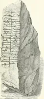 An illustration from De danske runemindesmaerker, forklarede (1864)