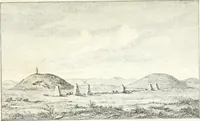 An illustration from De danske runemindesmaerker, forklarede (1864)