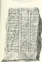 An illustration from De danske runemindesmaerker, forklarede (1864)
