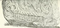 An illustration from De danske runemindesmaerker, forklarede (1864)