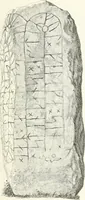 An illustration from De danske runemindesmaerker, forklarede (1864)