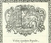 An illustration from Pacis aqvilam inter et lilia initae elogia (1660)
