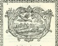 An illustration from Pacis aqvilam inter et lilia initae elogia (1660)