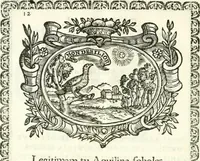 An illustration from Pacis aqvilam inter et lilia initae elogia (1660)