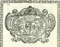 An illustration from Pacis aqvilam inter et lilia initae elogia (1660)