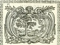 An illustration from Pacis aqvilam inter et lilia initae elogia (1660)