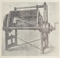 An illustration from Paint & colour mixing : a practical handbook for painters, decorators, paint manufacturers, artists and all who have to mix colours, containing over 300 samples of actual oil and water-paints and water-colours of various colours, and upwards of 1,500 different colour mixtures, with fifteen coloured plates / by Arthur Seymour Jennings. (1926)