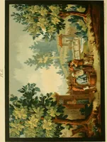An illustration from Painted tapestry and its application to interior decoration : practical lessons in tapestry painting with liquid colour (1879)