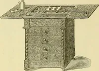 An illustration from Painted tapestry and its application to interior decoration : practical lessons in tapestry painting with liquid colour (1879)