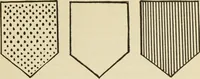 An illustration from The painters' encyclopædia. Containing definitions of all important words in the art of plain and artistic painting, with details of practice in coach, carriage, railway car, house, sign and ornamental painting, including graining, marbling ... and valuable hints and helps in scene painting, porcelain painting, plain painting, distemper painting, and all work in which a brush, pencil or palette is used (1887)