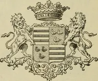An illustration from The painters' encyclopædia. Containing definitions of all important words in the art of plain and artistic painting, with details of practice in coach, carriage, railway car, house, sign and ornamental painting, including graining, marbling ... and valuable hints and helps in scene painting, porcelain painting, plain painting, distemper painting, and all work in which a brush, pencil or palette is used (1887)