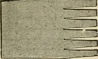 An illustration from The painters' encyclopædia. Containing definitions of all important words in the art of plain and artistic painting, with details of practice in coach, carriage, railway car, house, sign and ornamental painting, including graining, marbling ... and valuable hints and helps in scene painting, porcelain painting, plain painting, distemper painting, and all work in which a brush, pencil or palette is used (1887)