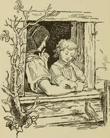An illustration from The painters' encyclopædia. Containing definitions of all important words in the art of plain and artistic painting, with details of practice in coach, carriage, railway car, house, sign and ornamental painting, including graining, marbling ... and valuable hints and helps in scene painting, porcelain painting, plain painting, distemper painting, and all work in which a brush, pencil or palette is used (1887)