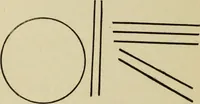 An illustration from The painters' encyclopædia. Containing definitions of all important words in the art of plain and artistic painting, with details of practice in coach, carriage, railway car, house, sign and ornamental painting, including graining, marbling ... and valuable hints and helps in scene painting, porcelain painting, plain painting, distemper painting, and all work in which a brush, pencil or palette is used (1887)
