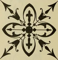 An illustration from The painters' encyclopædia. Containing definitions of all important words in the art of plain and artistic painting, with details of practice in coach, carriage, railway car, house, sign and ornamental painting, including graining, marbling ... and valuable hints and helps in scene painting, porcelain painting, plain painting, distemper painting, and all work in which a brush, pencil or palette is used (1887)