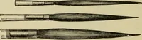 An illustration from The painters' encyclopædia. Containing definitions of all important words in the art of plain and artistic painting, with details of practice in coach, carriage, railway car, house, sign and ornamental painting, including graining, marbling ... and valuable hints and helps in scene painting, porcelain painting, plain painting, distemper painting, and all work in which a brush, pencil or palette is used (1887)