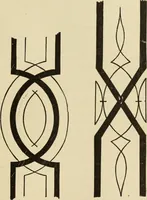 An illustration from The painters' encyclopædia. Containing definitions of all important words in the art of plain and artistic painting, with details of practice in coach, carriage, railway car, house, sign and ornamental painting, including graining, marbling ... and valuable hints and helps in scene painting, porcelain painting, plain painting, distemper painting, and all work in which a brush, pencil or palette is used (1887)