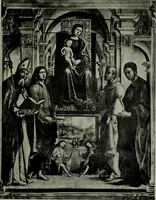 An illustration from The painters of the school of Ferrara (1911)