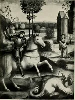 An illustration from The painters of the school of Ferrara (1911)