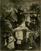 An illustration from The painters of the school of Seville (1911)