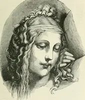 An illustration from Painters, sculptors, architects, engravers and their works : a handbook (1901)